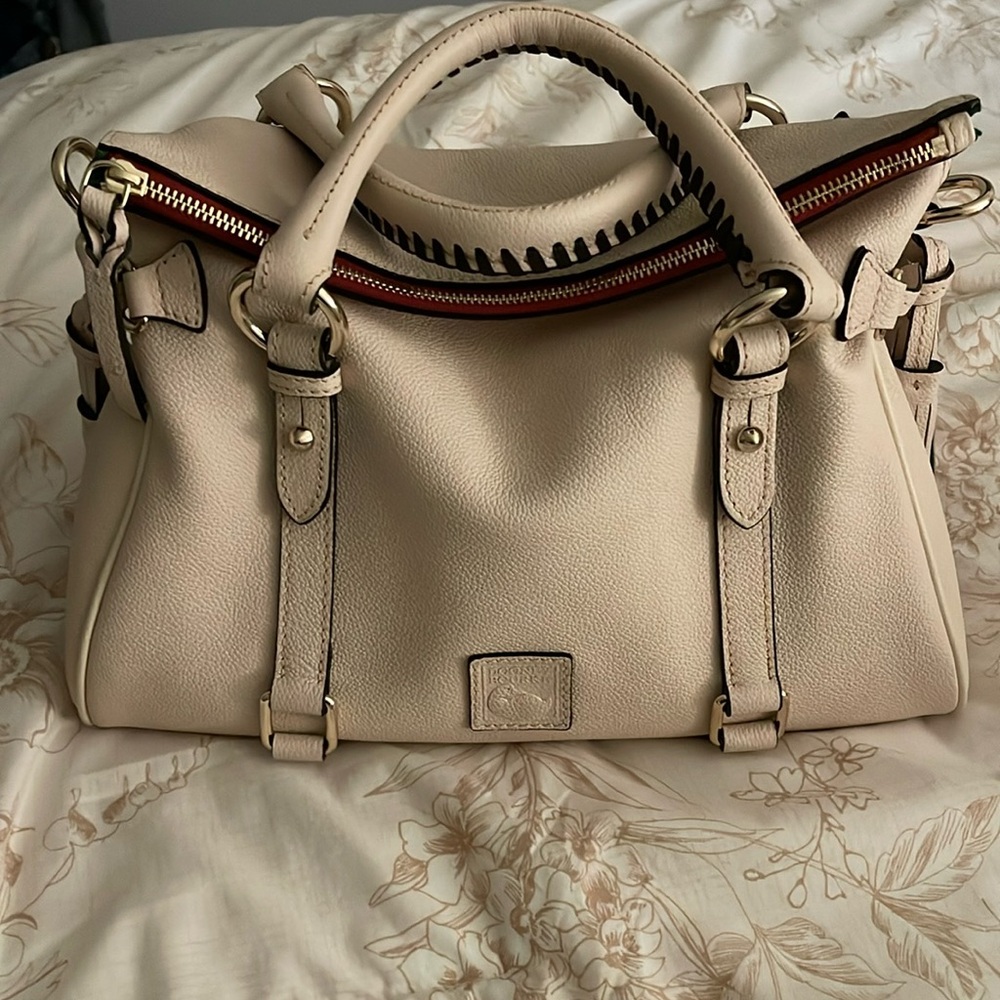 Dooney and Bourke pebbled leather satchel